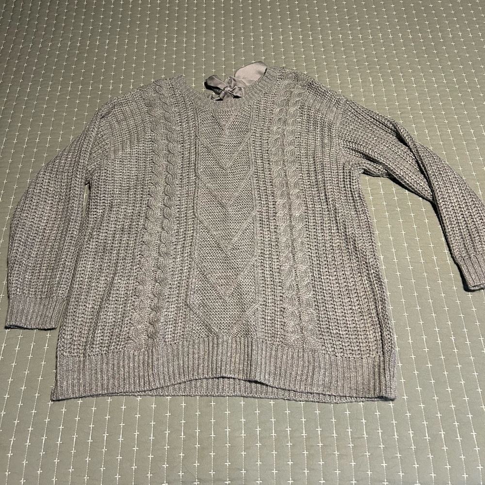 Torrid Heather Gray Knit Pullover